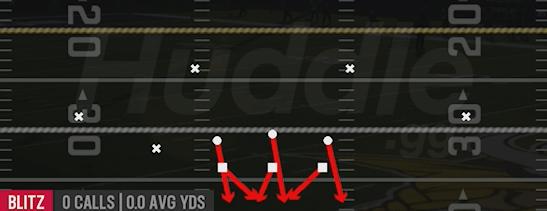 LB BLITZ O - Nickel 3-3