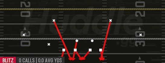 DBL SAFETY BLITZ - Nickel 3-3 Will
