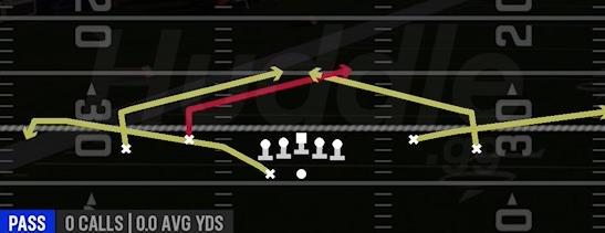 SLANTS MIDDLE - Gun Spread Dbl Flex Wk