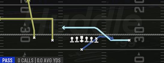 FLANKER DRAG - Singleback Doubles