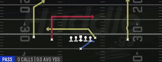Y SHALLOW CROSS - Singleback Doubles