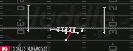INSIDE ZONE SPLIT - Singleback East
