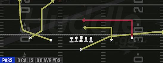 FLANKER DIG - Singleback Spread