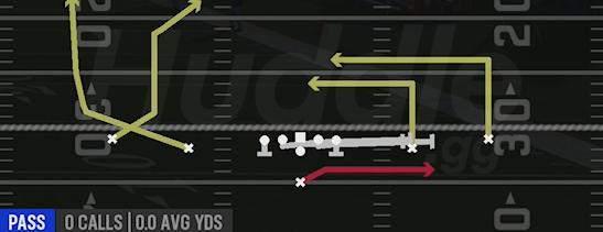 HB SLIP SCREEN - Singleback Spread