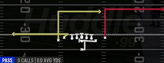 PA DEEP OUT - Singleback Tight Y Off Flex