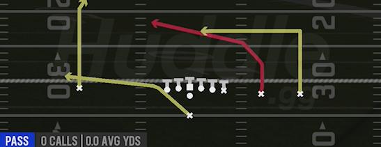 PA SLOT CROSS SHOT - Singleback Trips Y Slot
