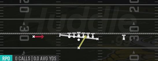 ZONE SPLIT ALERT SMOKE - Singleback Wing