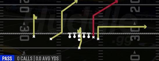 PA FL DIVE - Singleback Wing Slot