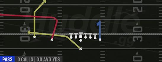 PA WR FORK - Singleback Wing Slot