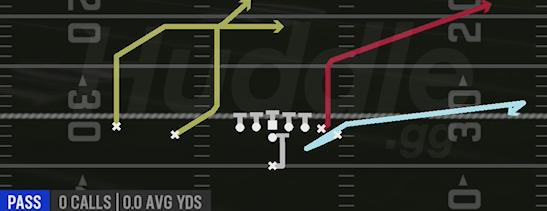 PA Y CORNER - Singleback Wing Slot