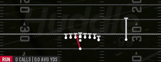 HB INSIDE ZONE - Singleback Wing Tight Z