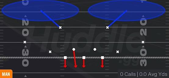 COVER 2 MAN - Dime 2-3 Will
