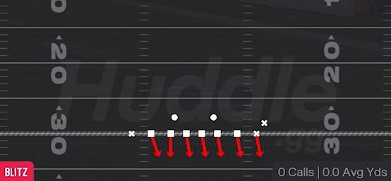 60 HALF OUT - Goal Line Defense 6-2