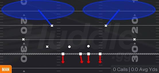 COVER 2 MAN - Nickel 2-4 Load