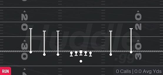 QB DRAW - Gun 5WR Trips