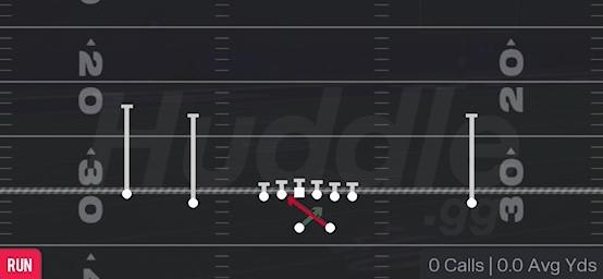 INSIDE ZONE READ OPT - Gun Doubles