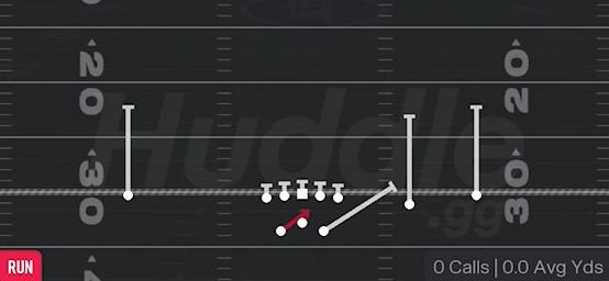 HB OFF TACKLE - Gun Split Slot Offset