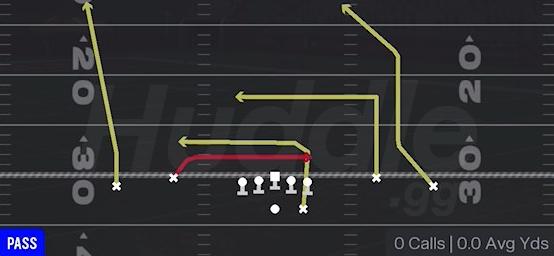 INSIDE CROSS - Gun Spread Dbl Flex