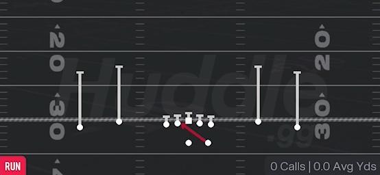 INSIDE ZONE - Gun Spread Dbl Flex
