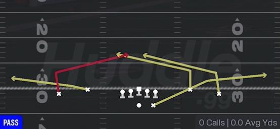 SLANTS MIDDLE - Gun Spread Dbl Flex