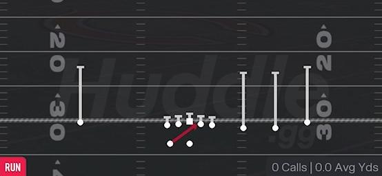 INSIDE ZONE - Gun Trips HB Wk