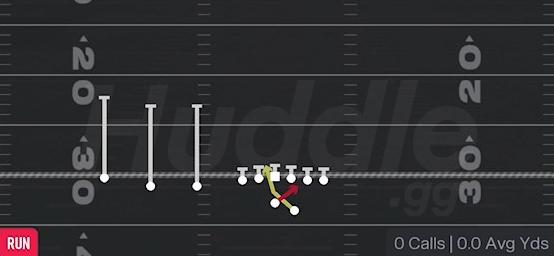 READ OPTION - Gun Trips TE Offset