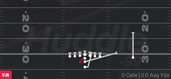 FAKE HB ZONE QB BOOT LT - I Form H Tight