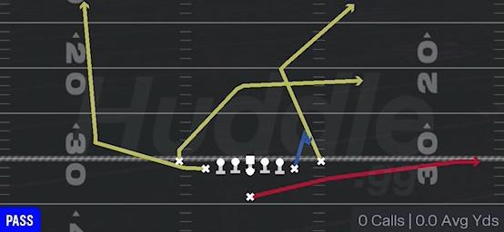PA SPRINT HB FLAT - Singleback Deuce Close