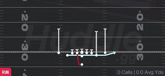 ZONE FAKE JET - Singleback Deuce Close