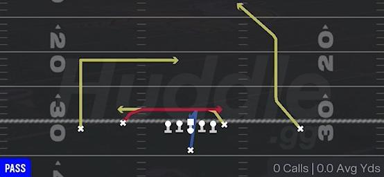 INSIDE CROSS - Singleback Doubles Flex
