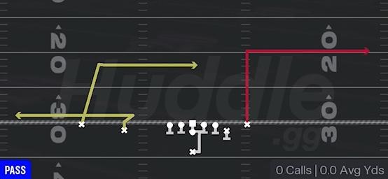 PA DEEP OUT - Singleback Doubles Off Close