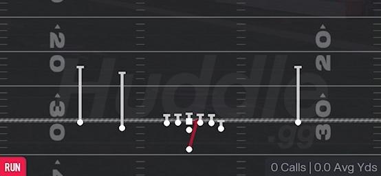 HB DIVE - Singleback Doubles Y Off