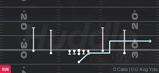 QB DRAW - Singleback Doubles Y Open