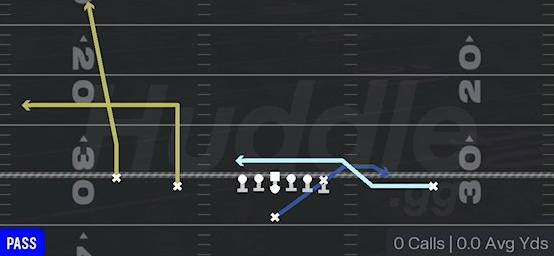 FLANKER DRAG - Singleback Doubles