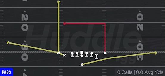 DEEP IN - Singleback Tight Y Off
