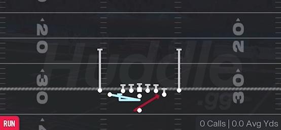 FK CHEAT HB COUNTER - Singleback Tight Y Off