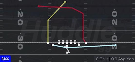 PA CHEAT POST CROSS - Singleback Tight Y Off
