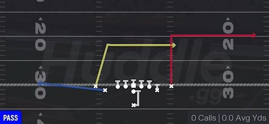 PA DEEP OUT - Singleback Tight Y Off