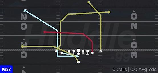PA FK CHEAT FLOOD CROSSERS - Singleback Tight Y Off