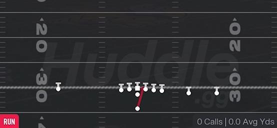 HB DIVE - Singleback Trips Y Slot