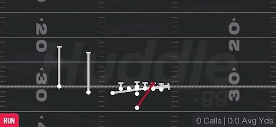 HB COUNTER STR - Singleback U Off Trips