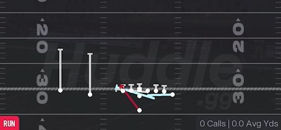COUNTER U - Singleback Wing Slot