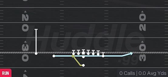 JET SWEEP - Singleback Wing Slot