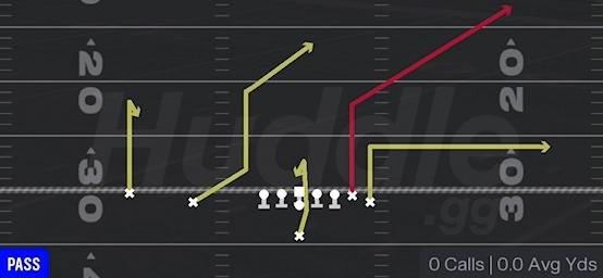 PA FL DIVE - Singleback Wing Slot