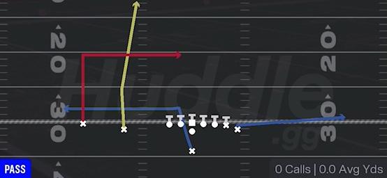 PA WR DIG - Singleback Wing Slot