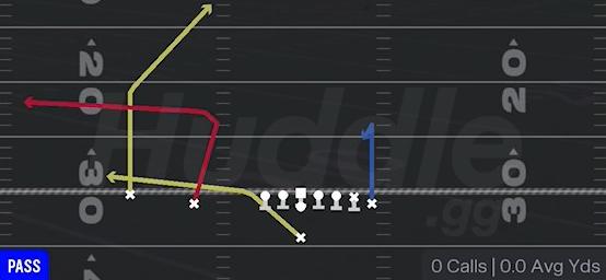 PA WR FORK - Singleback Wing Slot