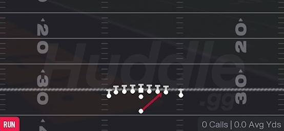 26 DUO - Singleback Wing Tight Left