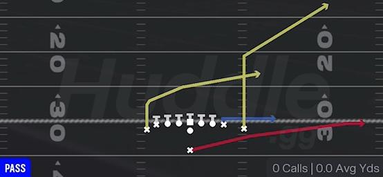 PA SPRINT HB FLAT - Singleback Wing Tight Left