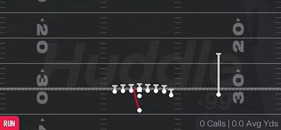 HB INSIDE ZONE - Singleback Wing Tight Z