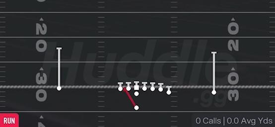 HB INSIDE ZONE - Singleback Wing